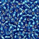 Miyuki rocailles Perlen 8/0 - Silverlined capri blue 8-25